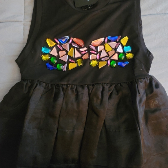 Cynthia Rowley Top L/M - Picture 3 of 5